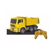 GKIDS Huina Toys 1332 RC Car 1:18 4WD Dump Truck Lorry - Remote Control 4x4 Trash Disposing Dumping 