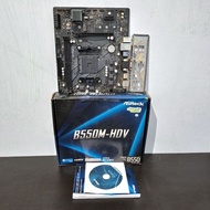 MOBO ASROCK B550M-HDV AM4 DDR4 socket