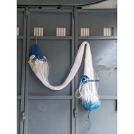 Ready-to-use fishing net 1.5m high 25m long net in 5in string 0.28mm inner net 2in string 0.20mm lea