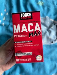 Force Factor 特強型瑪卡 2000 毫克 120 粒 每粒 500 毫克 Fundamentals Maca Max 2000 mg 120 Vegetable Capsules 500 