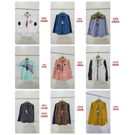 KEMEJA M231 Boys' Shirts part 2 size 6 8 10 - Original children's shirts