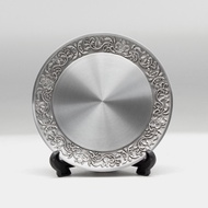 KL Pewter [730] Batik Design (M) (6" inches) | Decorative Plate
