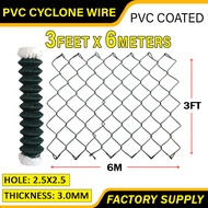 6Meters Cyclone Wires Mesh Galvanized Chain Link Fence for Farm Fence/ guard fence/wire mesh fence