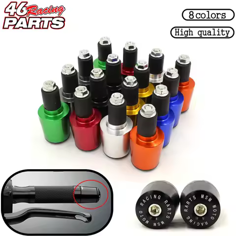 CNC 22MM Motorcycle Handlebar Grips Handle Bar Cap End Plugs For Ducati MONSTER M400/M600/M620/M750/