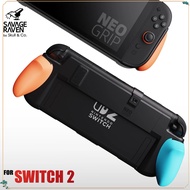 Savage Raven By Skull & Co. NeoGrip with Replaceable Ergonomic Grip Protective Case for Nintendo Swi