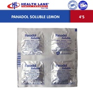 Panadol Soluble Tablet - Lemon (4's)