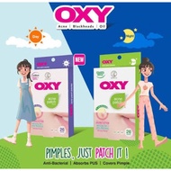 Oxy Acne Patch Range (26s / 35s / 52s Packs) - Hydrocolloid Blemish & Pimple Cover Patches (Day & Ni