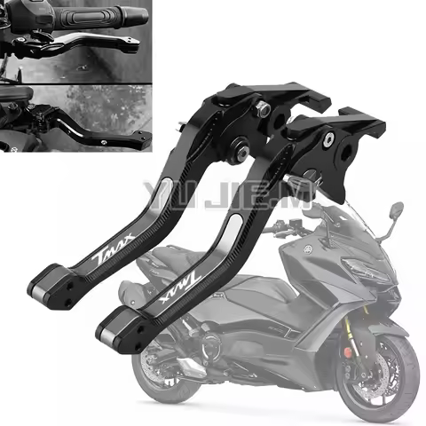 For YAMAHA TMAX 500 TMAX530 DX SX TMAX560 Tech Max 2008-2025 Motorcycle 3D Brake Clutch Lever Adjust