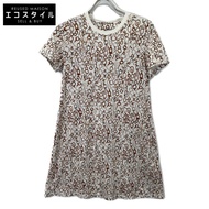 Hermès 23SS Bit Pattern Short Sleeve Shirt Dress, Size 36