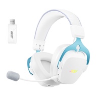 Acer | หูฟังเกมมิ่งไร้สาย 4 โหมด บลูทูธ พร้อมไมโครโฟนตัดเสียงรบกวน