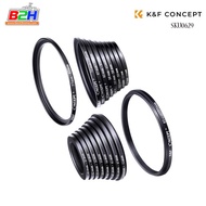 K&F 18 IN 1 LENS FILTER RING ADAPTERS KIT K&F SKU0629
