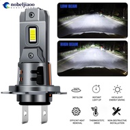 NOBELJIAOO H7 LED Headlight Bulb Mini 54W 11000LM 6000K CSP Aluminum Alloy for Car Headlamp 12V Auto