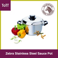 Zebra Image Stainless Steel Sauce Pot