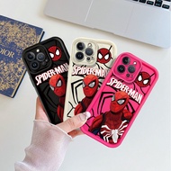 For infinix Hot 8 9 Pro 10 Lite 9 Play 10 Play 11 Play 12 Play 12i 20 Play Hot 30 Play 30i X665E Marvel Comic Spider Man Angel Eyes Phone case
