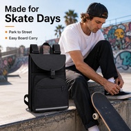 Skateboard Bag Lightweight Waterproof Yoga Bag Fitness Bag Large Surfboard Backpack Bag H1H9