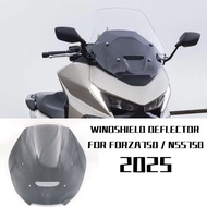 NEW 2025 For Forza 750 Windshield Deflector for HONDA Forza 750 NSS750 Windscreen Wind Deflector Hei