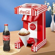 Nostalgia 可口可樂刨冰機|RSM702COKE|30秒製出冰沙|家用碎冰機|50年代復古冰沙機|全自動|復古刨冰機|夏日涼爽|奶昔沙冰|綿綿冰