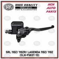 BRAKE MASTER PUMP & LEVER (F) - YAMAHA - SRL 110Z/ 110ZR/ LAGENDA 110Z/ 110ZR - 5TN-F583T-10 (NK)