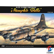 Model Admei Assembled Aircraft 12495 B-17F Memphis Beauty Bomber 1/72