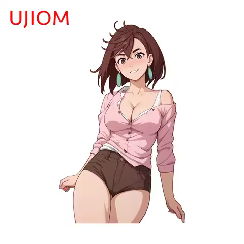 UJIOM Fashion Big Breasts Momo Ayase Wall Sticker Artistic Enchanting Occlusion Scratch Decal Kitche