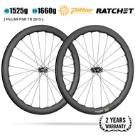 RYET Wheelset 700C Road Carbon Wheels Sinusoidal Bicycle Rimsets Tubless Clincher Disc Brake 36T Ra