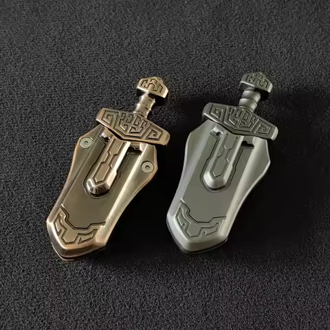 EDC Sword decompression toys Fidget Sliders Fidget Toys Stress Relief For Adults Magnetic Metal Toys