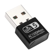 1200Mbps USB Wifi Wi-Fi Adapter 2.4G 5Ghz Antenna USB2.0 Ethernet PC Network Lan Dongle AC Signal