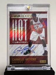 早期形簽名 Carmelo Anthony- 2015 Panini Hoops Hot Signatures auto #NBA CARD #球星卡