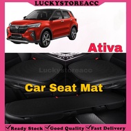 Perodua Ativa Full Set 3pcs Ice Silk Cool Car Accessories Seat Covers Cushion Seat Mat Kereta