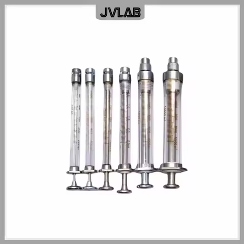 Microsampler Microliter Syringes Micro-injector Syringe 250ul/500ul/1000ul/2500ul/5000ul For GC Inje