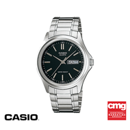 CASIO นาฬิกาข้อมือ CASIO รุ่น MTP-1239D-1ADF วัสดุสเตนเลสสตีล สีดำ