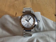 Used Cartier 4327 SS Pasha De Cartier UNISEX Full Set WSPA0013 二手 卡地亞 帕沙 中性 全套 雙錶帶