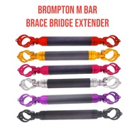 [SG LOCAL STOCK] For Brompton M Bar Brace Bridge Extender. M Bridge Handlebar Extend