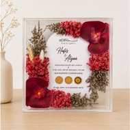 FRAME MAS KAHWIN SIAP GUBAH ACRYLIC BOX