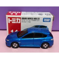 Diecast Takara Tomy Tomica 11 Subaru Impreza WRX STI (Second Hand)