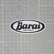 BARAI HELMET - Sticker Kereta/Motor/Laptop Waterproof(Premium Vinyl)