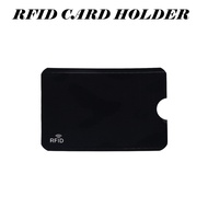 [ Ready Stock ]  RFID Card Holder Credit Card ID Case RFID Protect Card Holder Black