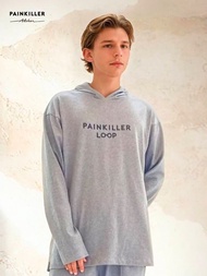 (PAINKILLER) LOOP HOODIE / เสื้อฮู้ด เสื้อผ้าผู้ชาย แฟชั่นผู้ชาย เพนคิลเลอร์ / Fashion menswear PAIN