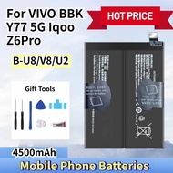 4500mAh B-U8/V8/U2 Mobile Phone Batteries for VIVO BBK Y77 5G Iqoo Z6Pro