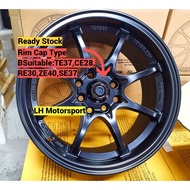 Cap Rim Type B Te37 Ce28 Re30 Ze40 Cap Auto Option Rays Type B Te37 Cap Myvi Wira Axia Alza Saga Flx