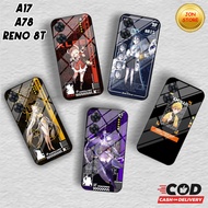 ( JJ 41 ) Softcase Glossy ANIME MOTIF For HP OPPO Reno 8T 4G 5G A17 A17k a78 4G A78 5G A58 5G 8Z 8 7