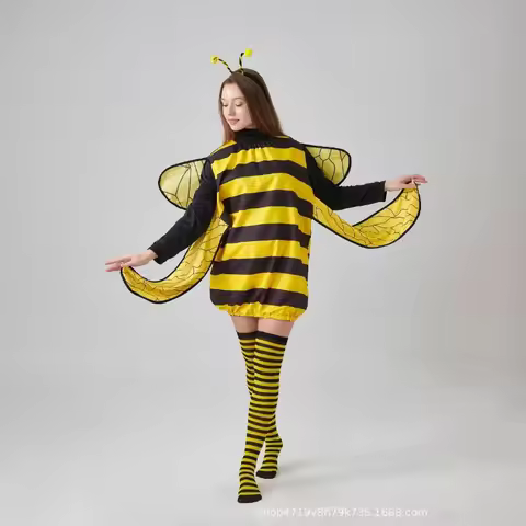 Halloween Bee Ladybug Adult and Children Cosplay Costumes and Festival Outfits