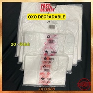 Star OXO Bio Singlet Plastic Bag Biodegradable 10GG/20GG/30GG/40GG/55GG/65GG
