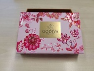 GODIVA 朱古力 紙盒