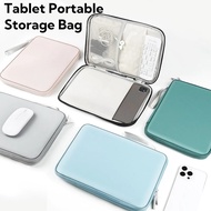 Portable Tablet Bag 10.9 inch /12.9 inch Multi Pockets Sleeve Handbag for iPad Samsung Tab Colorful 