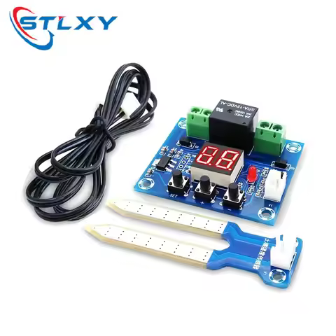 XH-M214 Humidity Controller Soil Sensor Module 20-99%RH Precise Automatic Control Irrigation System 