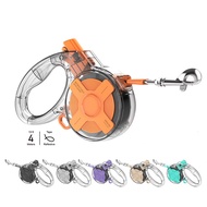 Pet Automatic Retractable Leash 4M Flat Rope Portable Pet Leash Dog Walking Leash Anti-Lost