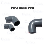 Pvc KNEE Pipe 1/2 3/4 1" L Pipe 1 INCH 3 ELBOW MODEL P7600 PVC Pipe Plumbing Water Pipe