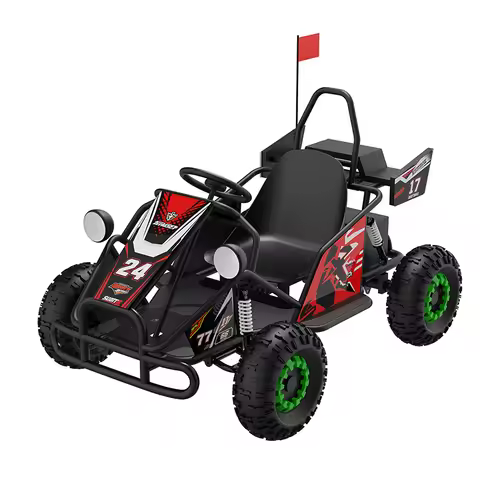 &Adult & Kids Electric Off-Road Go Kart, 48V EPA Certified Motor, Custom Drift Racing Cart for Comme