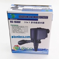 RS 1680F 3-in-1 Water Pump for Fish Tank, Aquarium (V)